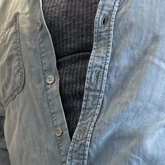 Mavi Jeans Chambray Top  -S- - Picture 9 of 9